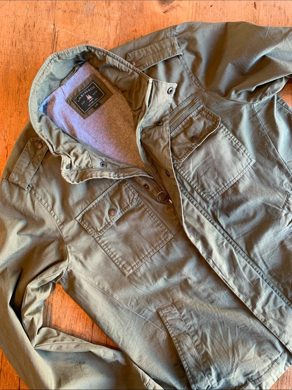 G.H. Bass & Co. rugged olive